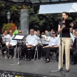 13.9.2015  Bratislava, Hviezdoslavovo n�mestie - Dychov� hudba SPOJ�R